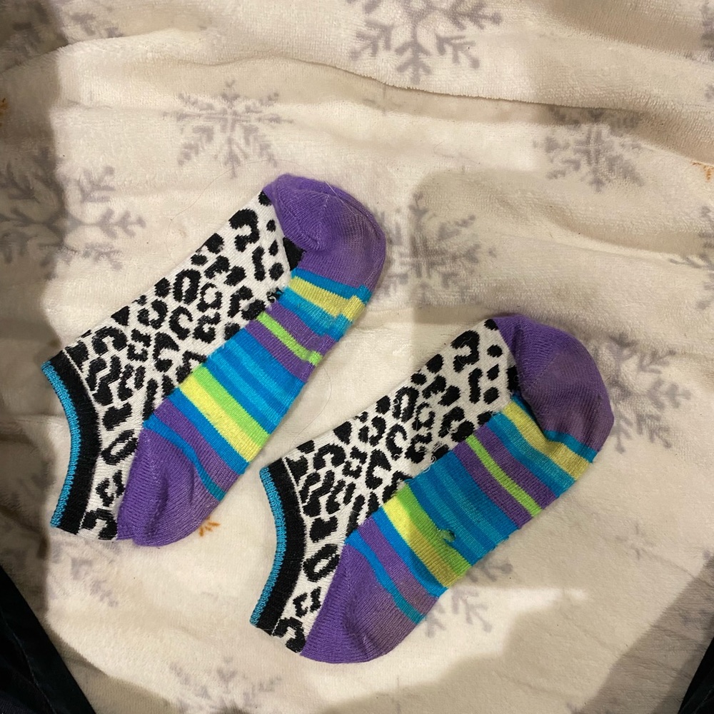 Silly socks (leopard//stripes)